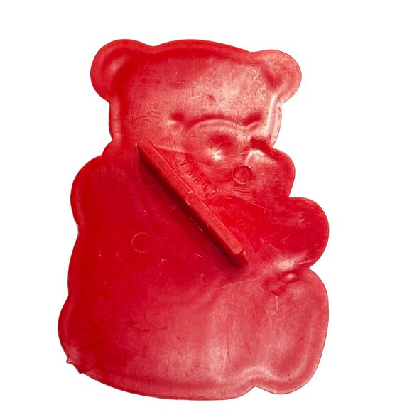 Vintage Red Teddy Bear Cookie Cutter - Picture 2 of 4